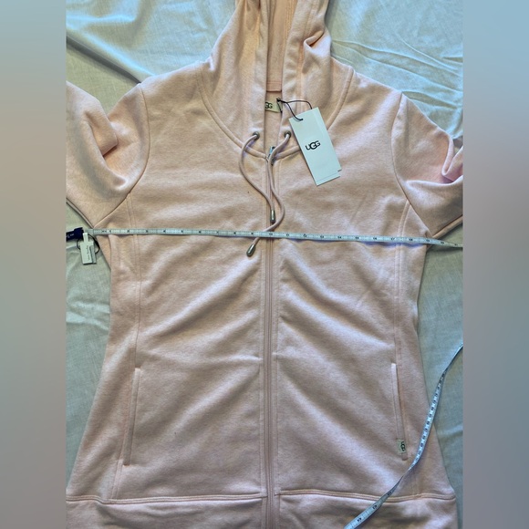 UGG Sarasee Zip up hoodie  pink  Large  NWT - Picture 3 of 6